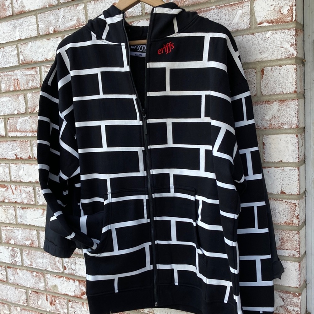 LAST ONE!   Mens new “brick” hoodie